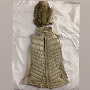 Michael Kors vest with Detachable Hood